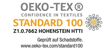 Oeko-Tex Zertifikat für Badenia Madrid Klappmatratze